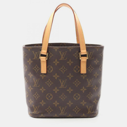 Louis Vuitton: Коричневая сумка-шоппер 