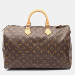Louis Vuitton: Коричневая сумка  Speedy