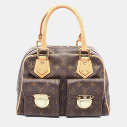 Louis Vuitton: Коричневая сумка-шоппер 