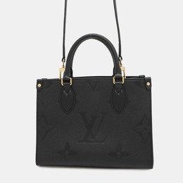 Louis Vuitton: Чёрная сумка-шоппер 