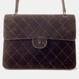 Chanel: Коричневая сумка 