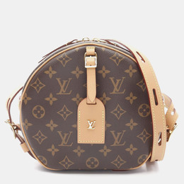 Louis Vuitton: Коричневая сумка 