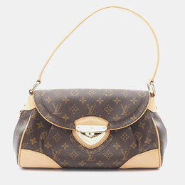 Louis Vuitton: Коричневая сумка 