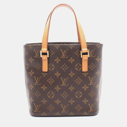 Louis Vuitton: Коричневая сумка-шоппер 