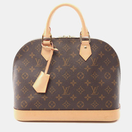 Louis Vuitton: Коричневая сумка 
