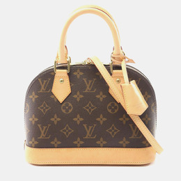 Louis Vuitton: Коричневая сумка  Alma BB