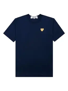 Comme Des Garçons Play: Хлопковая футболка  Heart