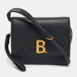 Balenciaga: Чёрная сумка через плечо 