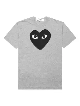 Comme Des Garçons Play: Футболка  Heart с принтом