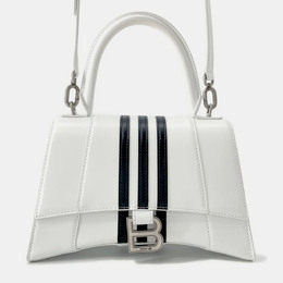 Balenciaga: Белая сумка  Hourglass
