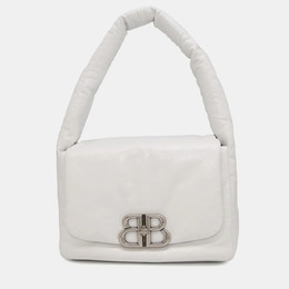 Balenciaga: Белая сумка 