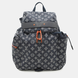 Louis Vuitton: Синий рюкзак 