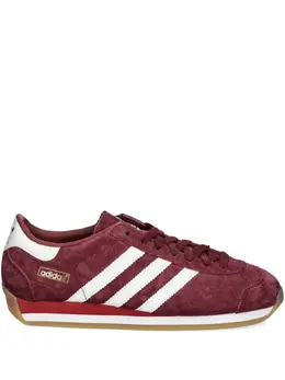 adidas: Бордовые кроссовки  Suede