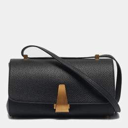 Bottega Veneta: Чёрная сумка  BV Angle