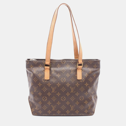 Louis Vuitton: Коричневая сумка 