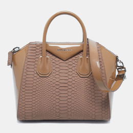 Givenchy: Двухцветная сумка  Antigona