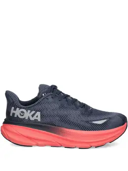 HOKA: Голубые кроссовки 