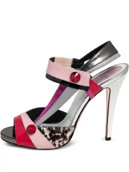 Fendi Pre-Owned: Розовые сандалии 
