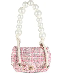 CHANEL Pre-Owned: Розовая сумка 