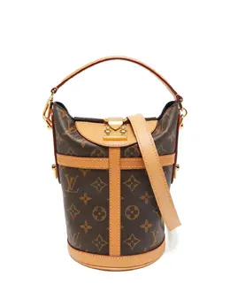 Louis Vuitton Pre-Owned: Коричневая спортивная сумка 
