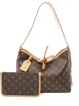 Louis Vuitton Pre-Owned: Коричневая сумка 