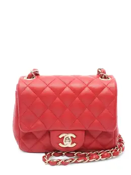 CHANEL Pre-Owned: Красная сумка-шоппер 
