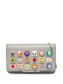 Fendi Pre-Owned: Многоцветный клатч 