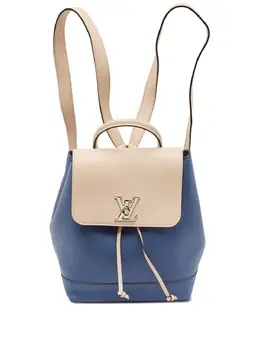 Louis Vuitton Pre-Owned: Голубой рюкзак 