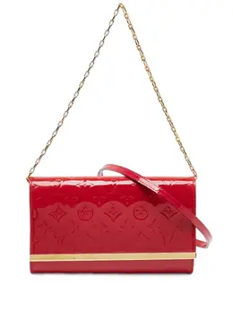 Louis Vuitton Pre-Owned: Красный клатч 