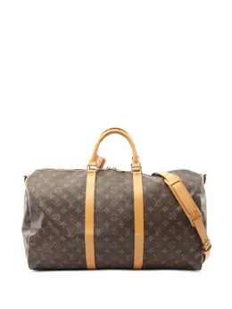 Louis Vuitton Pre-Owned: Коричневая сумка 