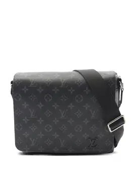 Louis Vuitton Pre-Owned: Чёрная сумка 