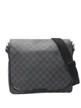 Louis Vuitton Pre-Owned: Чёрная сумка 