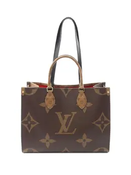 Louis Vuitton Pre-Owned: Коричневая сумка-шоппер 