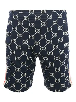 Gucci Pre-Owned: Синие шорты 