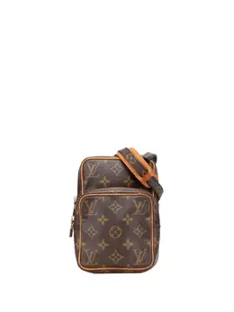 Louis Vuitton Pre-Owned: Коричневая сумка через плечо 