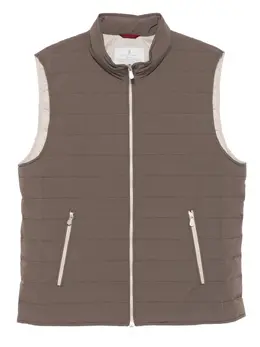 Brunello Cucinelli: Стёганый жилет 