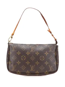 Louis Vuitton Pre-Owned: Коричневая сумка 