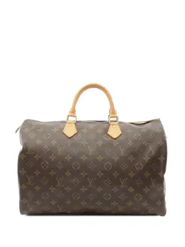 Louis Vuitton Pre-Owned: Коричневая сумка 