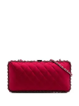 CHANEL Pre-Owned: Красный клатч 
