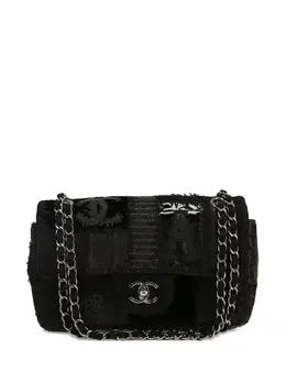 CHANEL Pre-Owned: Чёрная сумка 