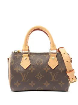 Louis Vuitton Pre-Owned: Коричневая сумка 