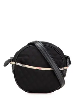 Burberry Pre-Owned: Чёрная сумка через плечо 