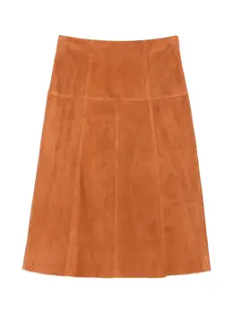 ISABEL MARANT: Замшевая юбка 