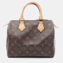 Louis Vuitton: Коричневая сумка  Speedy 25