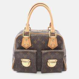 Louis Vuitton: Коричневая сумка 