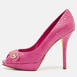 Dior: Розовые босоножки 