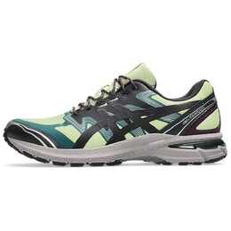 Asics: Зелёные кроссовки  Gel