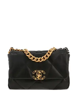 CHANEL Pre-Owned: Чёрная сумка 