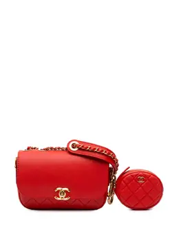 CHANEL Pre-Owned: Красная сумка 