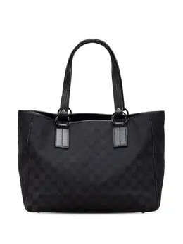 Gucci Pre-Owned: Чёрная сумка-шоппер 